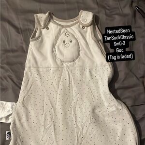 Nested Bean Zen Sack with Chick Design